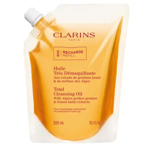 Clarins TOTAL CLEANSING OIL  odličovací olej - náhradní náplň 300 ml