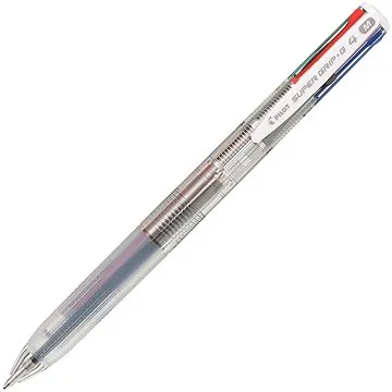PILOT Super Grip-G4 KP M 0.27 mm, 4barevka, transparentní (BPKGG-35M-NC)