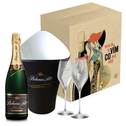 Dárkový set s Bohemia Sekt demi sec