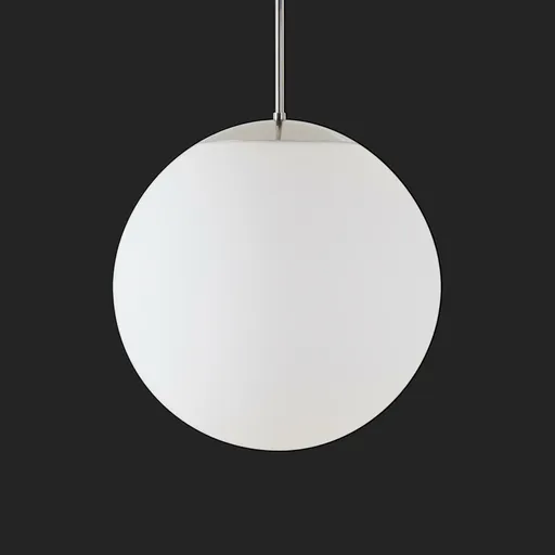 OSMONT ISI72184 ISIS P3 PM-M HP závěsné plastové svítidlo nerez leštěná / bílá IP40 3000 K 52W LED nouzové kombinované 3 h