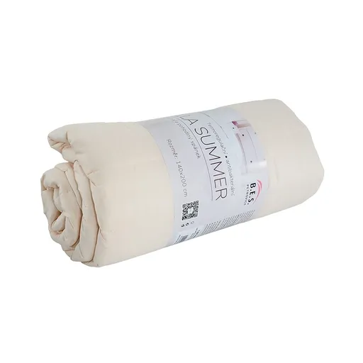 B.E.S. Petrovice Letní přikrývka Summer kávová, 140 x 200 cm, 140 x 200 cm