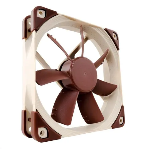 NOCTUA Ventilátor NF-S12A-FLX, 120mm, hnědá