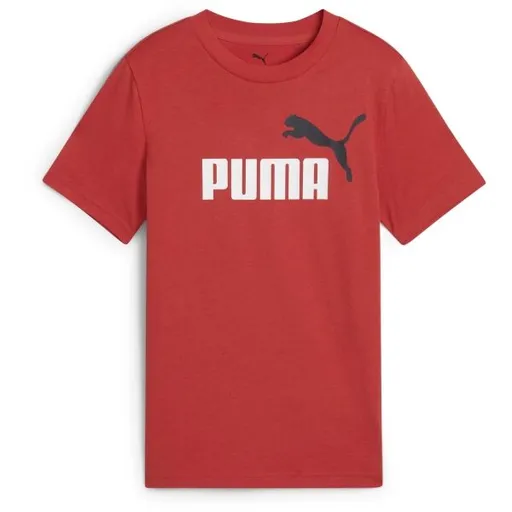 Puma ESSENTIALS 2 COLOR N0.1 LOGO TEE B Chlapecké triko, červená, velikost