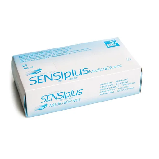 DONA LATEX SENSIPLUS vel. S rukavice vyšetřovací bezprašné 100 ks