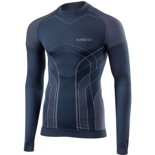 Klimatex BORETO Pánské bezešvé termo triko, tmavě modrá, velikost XL/XXL
