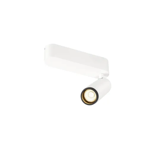 BIG WHITE (SLV) GRIP! M Povrchové stropní svítidlo, jednoduché, PHASE, 3000 K, 14 W, 42°, bílá / černá 1009069