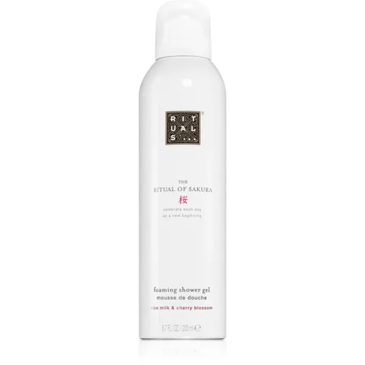 RITUALS The Ritual Of Sakura sprchová pěna Rice Milk & Cherry Blossom 200 ml