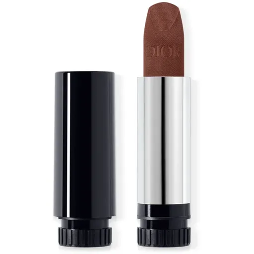DIOR Rouge Dior The Refill dlouhotrvající rtěnka – náhradní náplň odstín 400 Nude Line Velvet 3.5 g