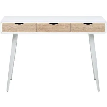 DESIGN SCANDINAVIA Pluto 110 cm, bílo-hnědý (A1001869)