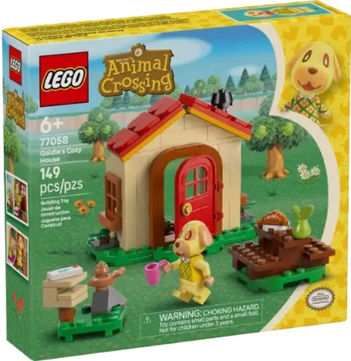 Goldie a její útulný dům - LEGO Animal Crossing (77058)