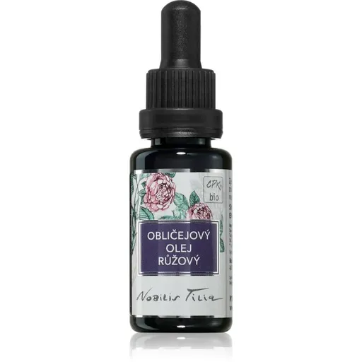 Nobilis Tilia Obličejový olej Růžový pěsticí olej s růžovým olejem 20 ml