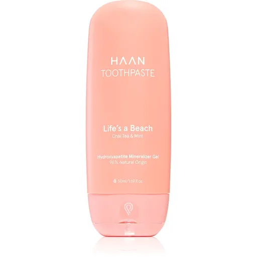 HAAN Toothpaste Life's a Beach zubní pasta bez fluoridu plnitelná 50 ml