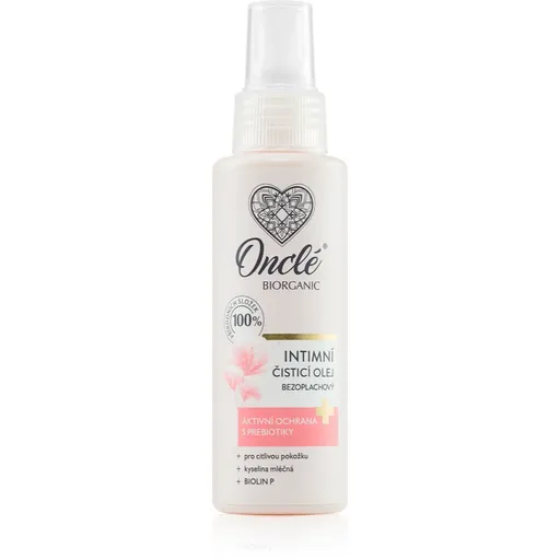 Onclé Biorganic čisticí olej na intimní hygienu 100 ml