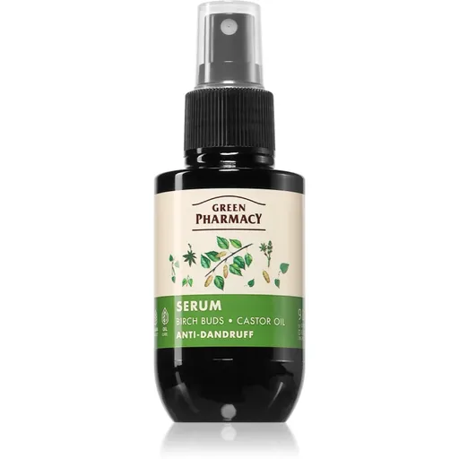 Green Pharmacy Birch Buds & Castol Oil Care Serum sérum proti lupům 100 ml