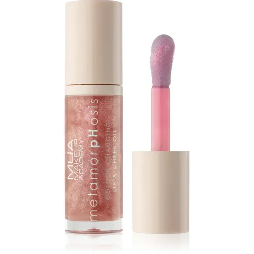 MUA Makeup Academy Metamorphosis olej na rty na rty a tváře vůně The Truth 7 ml