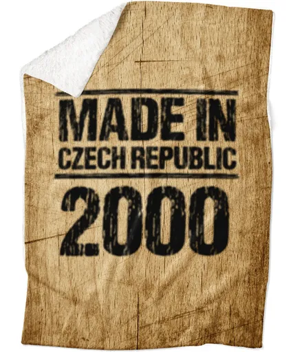 Deka Made In (rok: 2000, Podšití beránkem: ANO)