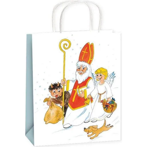 Taška vánoční dárková L 32 x 26 x 12,7 cm č.3