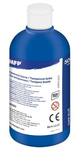 Temperové barva 500ml modrá tmavá