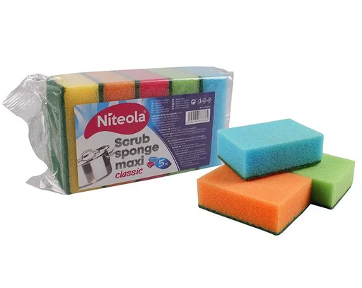 Houbičky na nádobí maxi 5ks Niteola classic