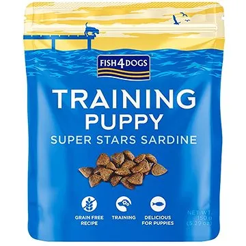FISH4DOGS Tréninkové pamlsky pro štenátka sardinka 150 g (5056008814311)