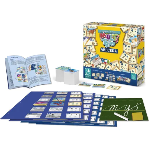 Multitrio Abeceda soubor dětských vzdělávacích her