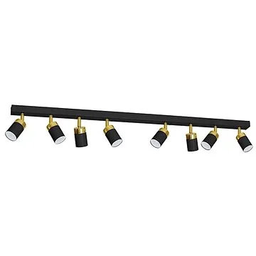 Stropní bodové svítidlo JOKER 8xGU10/25W/230V černá (110109)