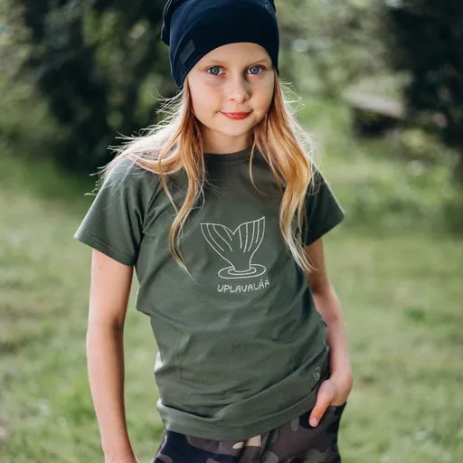 Šijeme srdcem Tričko Malý štikoun - UPLAVALÁÁ - 146/152,Šijeme srdcem Tričko Malý štikoun - UPLAVALÁÁ - 146/152