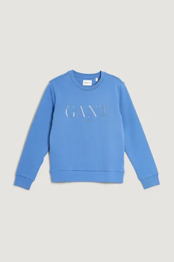 MIKINA GANT TONAL GRAPHIC C-NECK SWEAT FADED DENIM