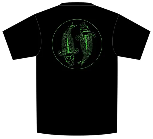 Korda tričko mandala tee black - xl