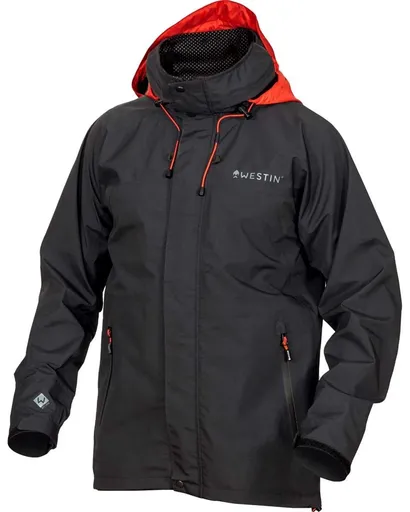 Westin nepromokavá bunda w6 rain jacket steel black - s