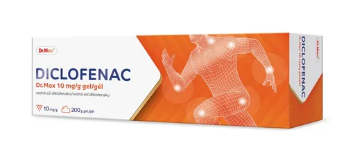 Dr. Max Diclofenac 10 mg/g gel 200 g