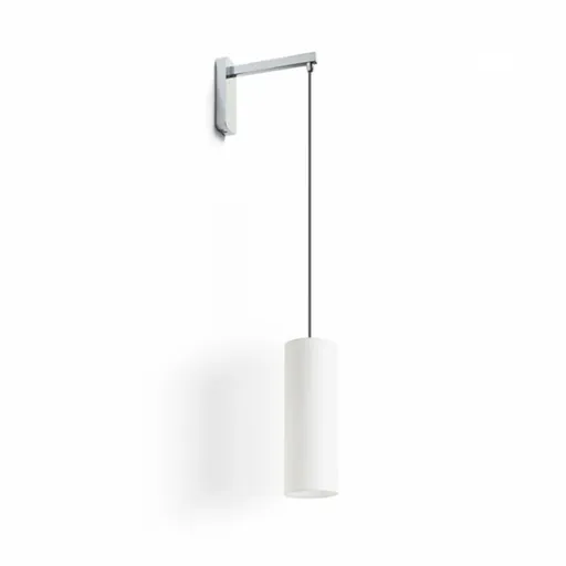 RED - DESIGN RENDL RENDL HUDSON nástěnná bílá chrom 230V E27 28W R13284