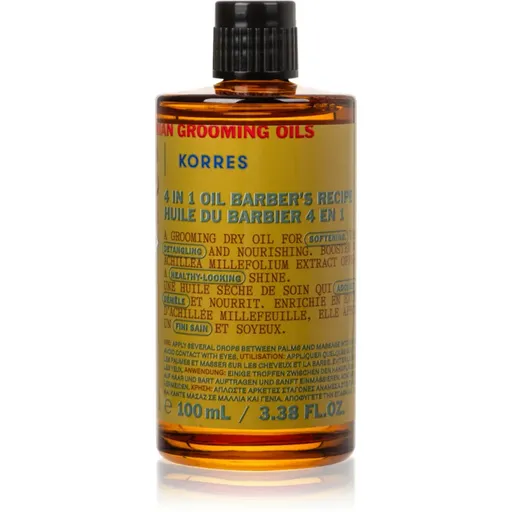 Korres Athenian Grooming suchý olej na vousy 100 ml