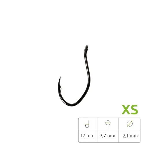 Zeck Háčky Classic Cat Hook 4ks - XS,Zeck Háčky Classic Cat Hook 4ks - XS