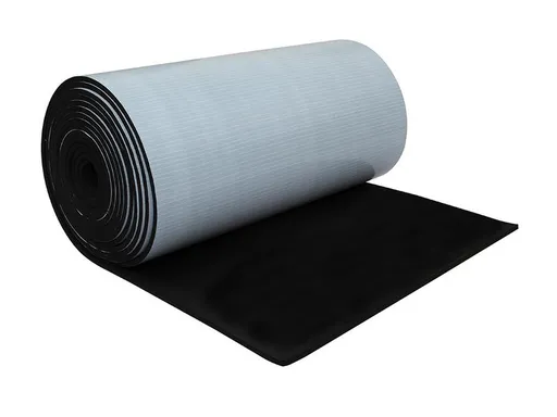 Pryžová izolace samolepicí - 6mm x 1500mm (45m2)