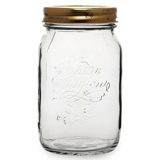 Bormioli Rocco Zavařovací sklenice s víčkem Quattro Stagioni, 1 l, 1000 ml