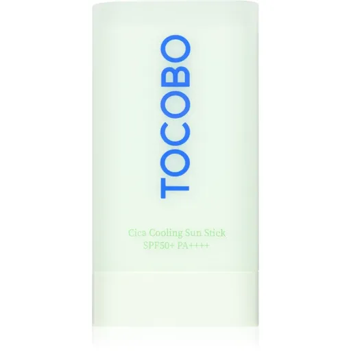 TOCOBO Cica Cooling Sun Stick ochranná hydratační tyčinka se zklidňujícím účinkem SPF 50+ 18 g