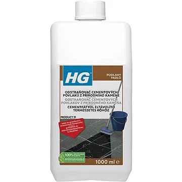 HG odstraňovač cementových povlaků z přírodního kamene 1000 ml (8711577021153)