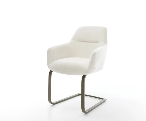 Jídelní židle Pejo-Flex bouclé měkký béžová jídelní židle