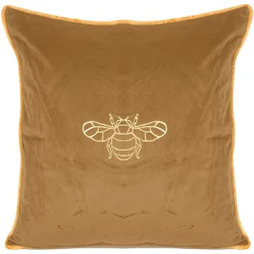 Eurofirany povlak na polštář, Sametový dekorační se zlatou barvou (eurofirany_381909)