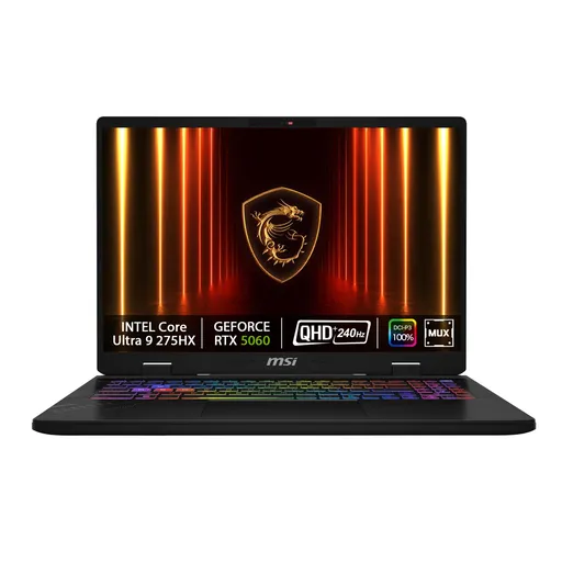 MSI Crosshair 16 HX AI D2XWFKG-063CZ/Core Ultra 9 275HX/32GB/1TB/RTX 5060, 8GB/16" QHD+240Hz/Win11 Home