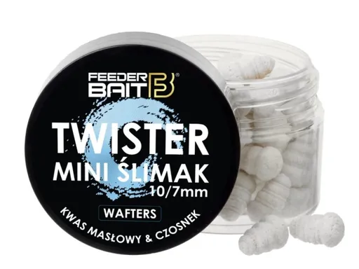 FeederBait Mini Šlimak Wafters 25ml - Česnek / Butyric acid,FeederBait Mini Šlimak Wafters 25ml - Česnek / Butyric acid