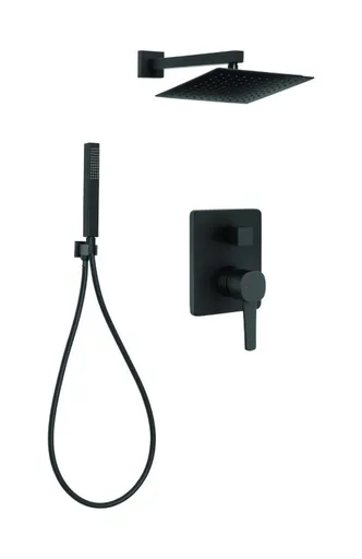 INVENA Podomítkový set GLAMOUR černá TREND BS-02-0K4-V