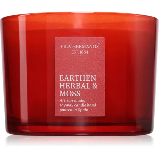 Vila Hermanos Earthen Herbal & Moss vonná svíčka 350 g