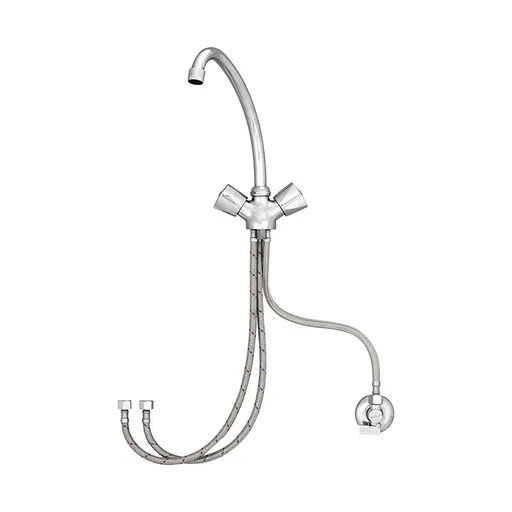 Mereo Dřezová stojánková baterie, pro nízkotl. ohřívače, výška ramínka 160 mm, chrom CBS201015M