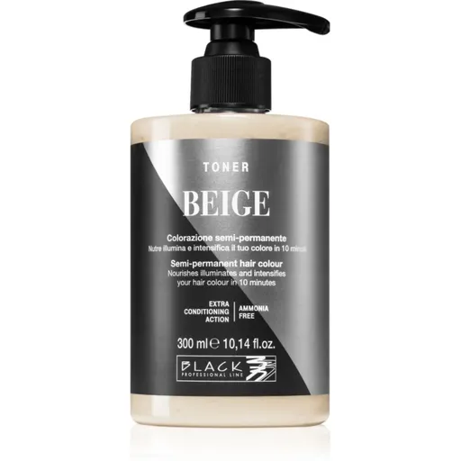 Black Professional Line Toner toner pro přírodní odstíny Beige 300 ml