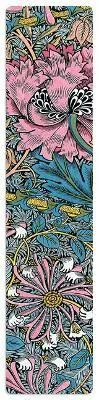 William Morris / Morris Pink Honeysuckle / Bookmark /