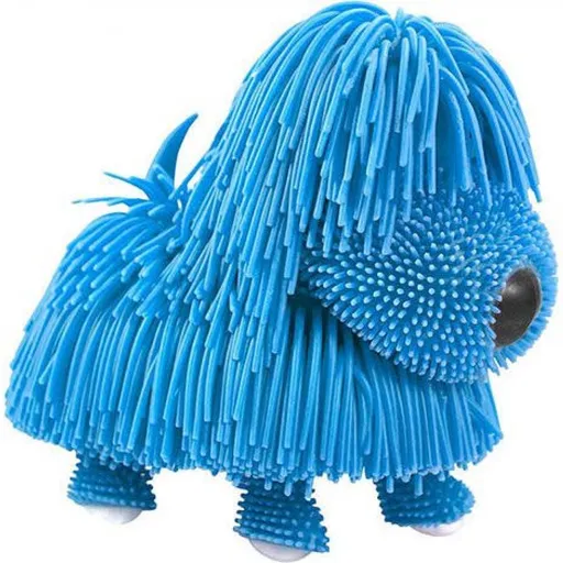 Pejsek mazlíček Jiggly modrý