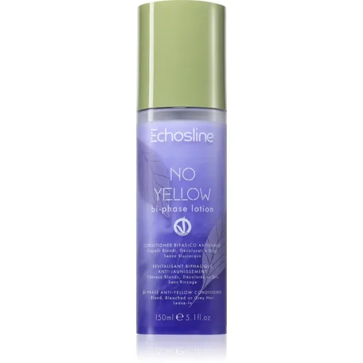 Echosline No Yellow Bi - Phase Lotion bezoplachový kondicionér pro blond vlasy 150 ml