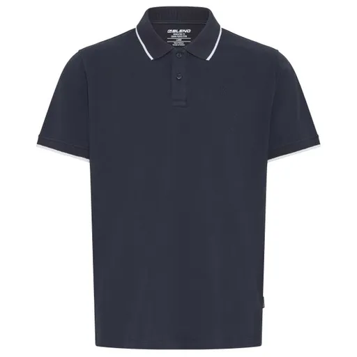 BLEND BHEDIN Pánské polo triko, tmavě modrá, velikost 4XL